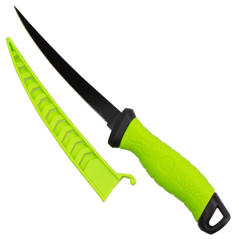 Rubber Handle Fishing Fillet Knife