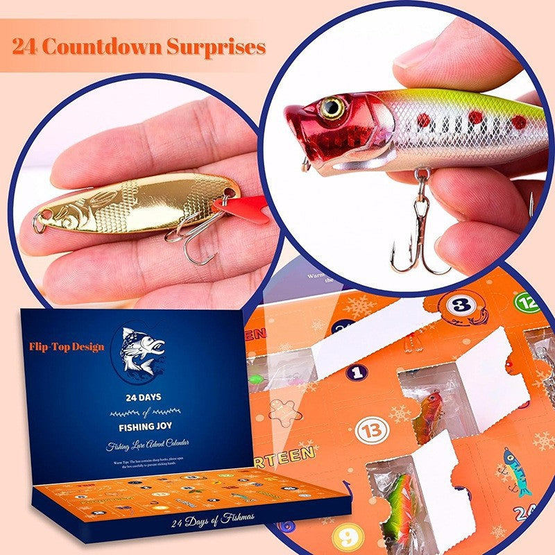 Fishing Lure Advent Calendar