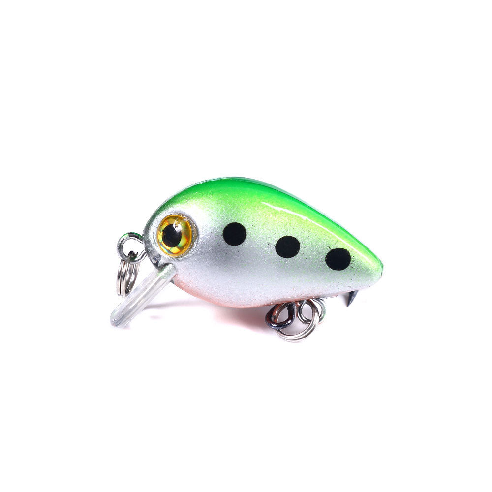 Mini Crankbait Hard Fishing Lure 3cm ABS Realistic Design