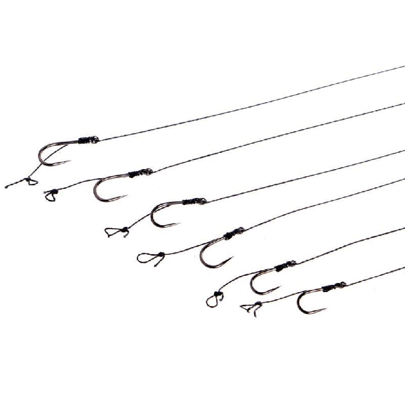 Handmade Fishing Hooks with Braided Line