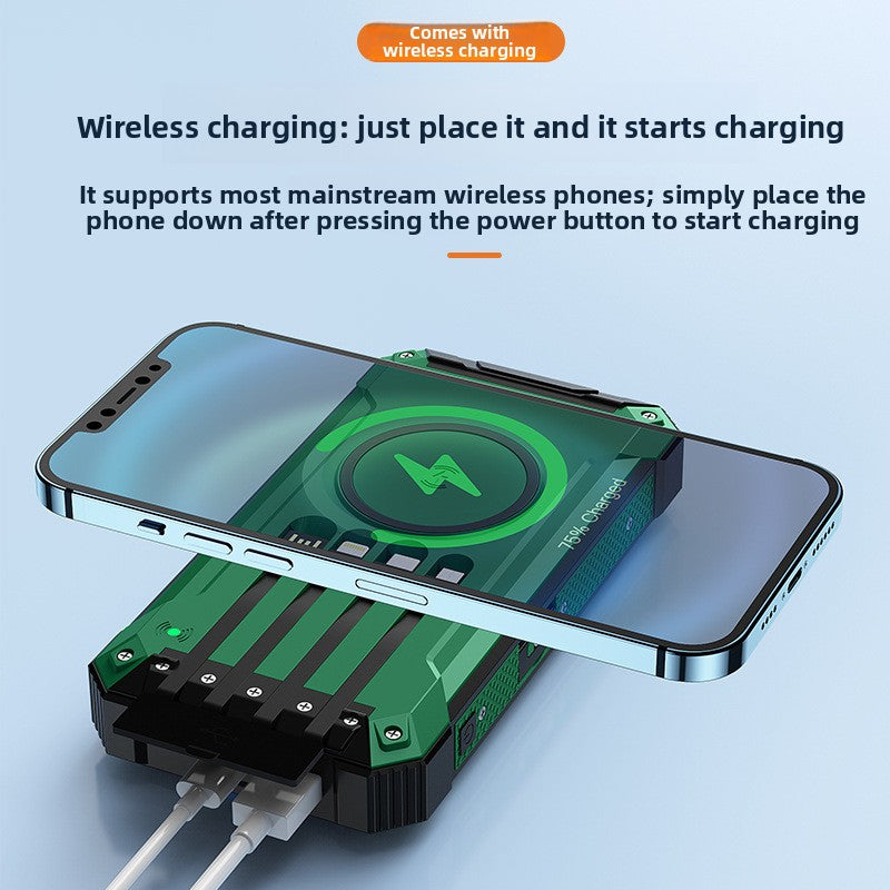 Solar Charging Camping Light Power Bank
