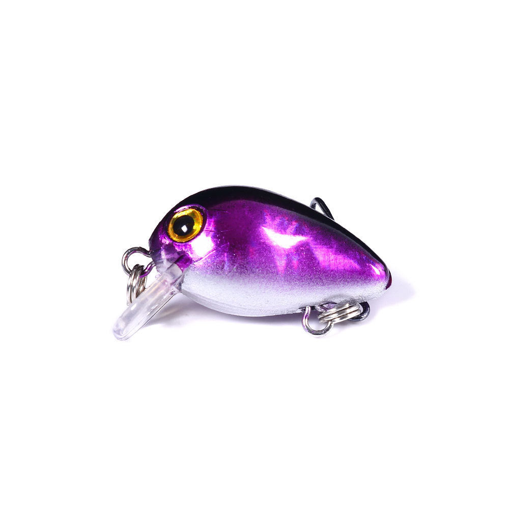 Mini Crankbait Hard Fishing Lure 3cm ABS Realistic Design