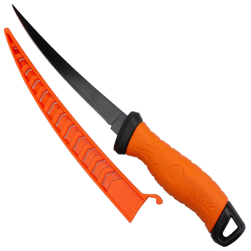 Rubber Handle Fishing Fillet Knife