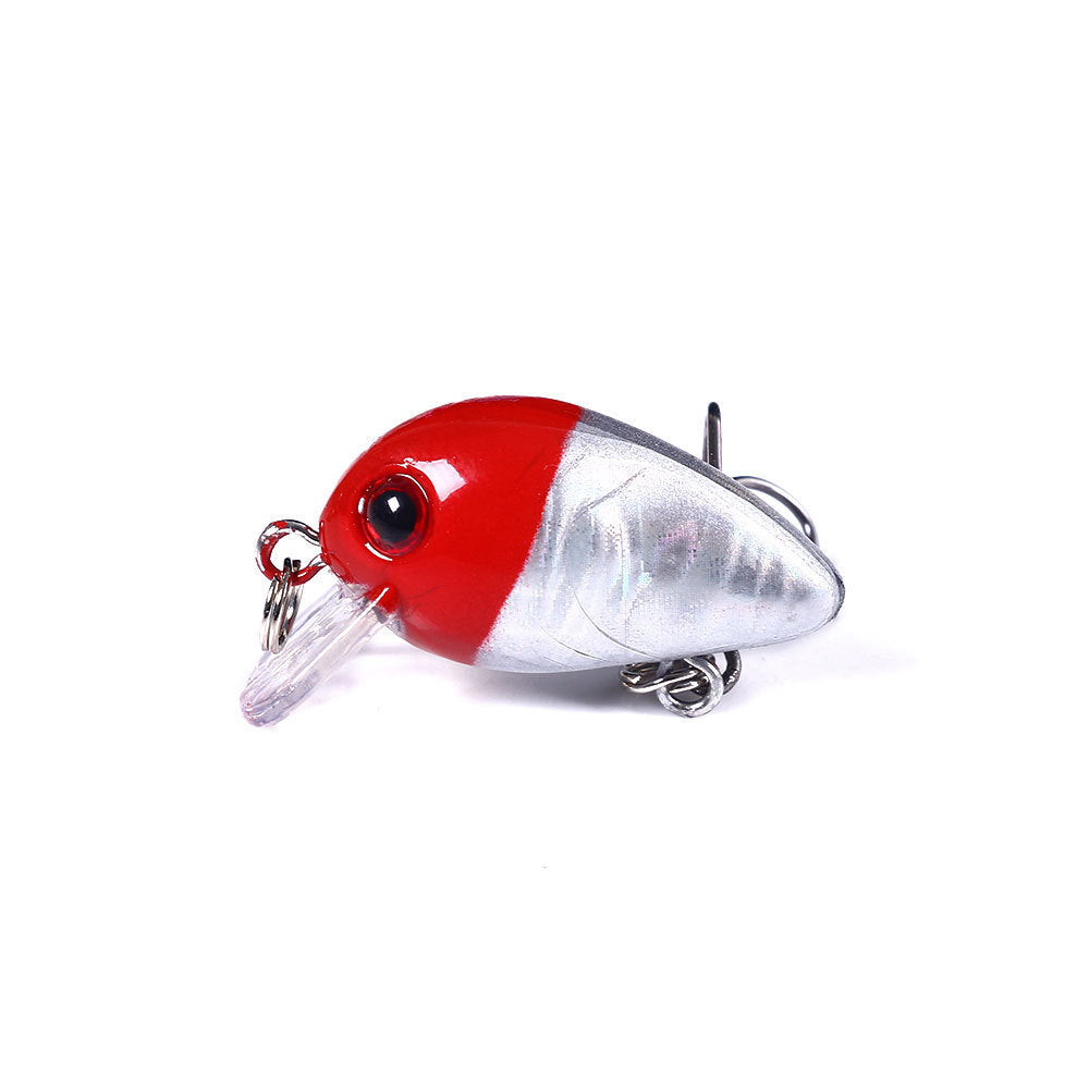 Mini Crankbait Hard Fishing Lure 3cm ABS Realistic Design