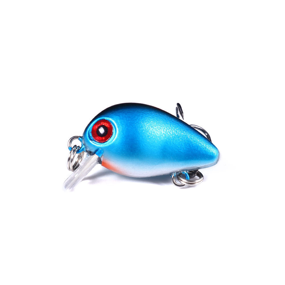 Mini Crankbait Hard Fishing Lure 3cm ABS Realistic Design