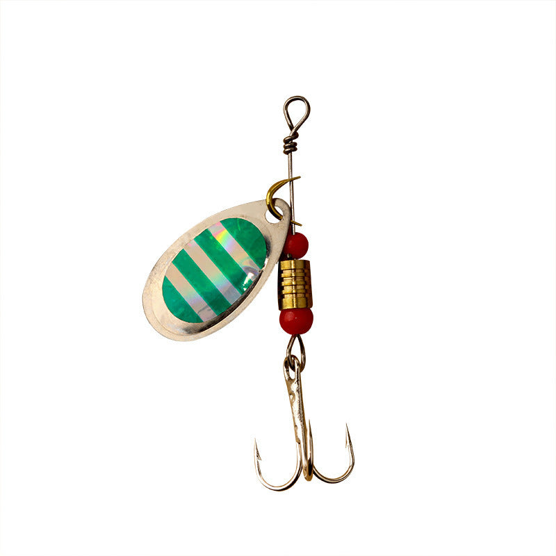 Hand-Cranked Metal Spinner Fishing Lure