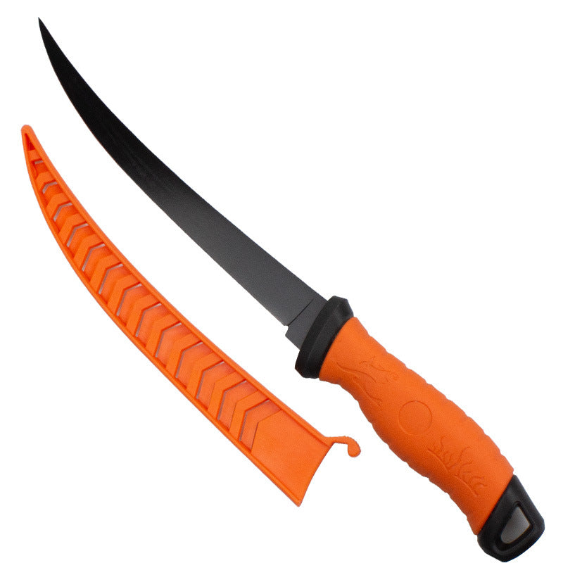 Rubber Handle Fishing Fillet Knife