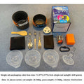 Portable Camping Pot Set with Stove