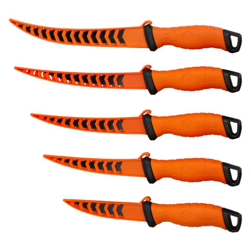 Rubber Handle Fishing Fillet Knife