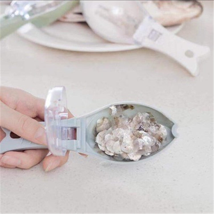 Manual Fish Scale Scraper with Lid
