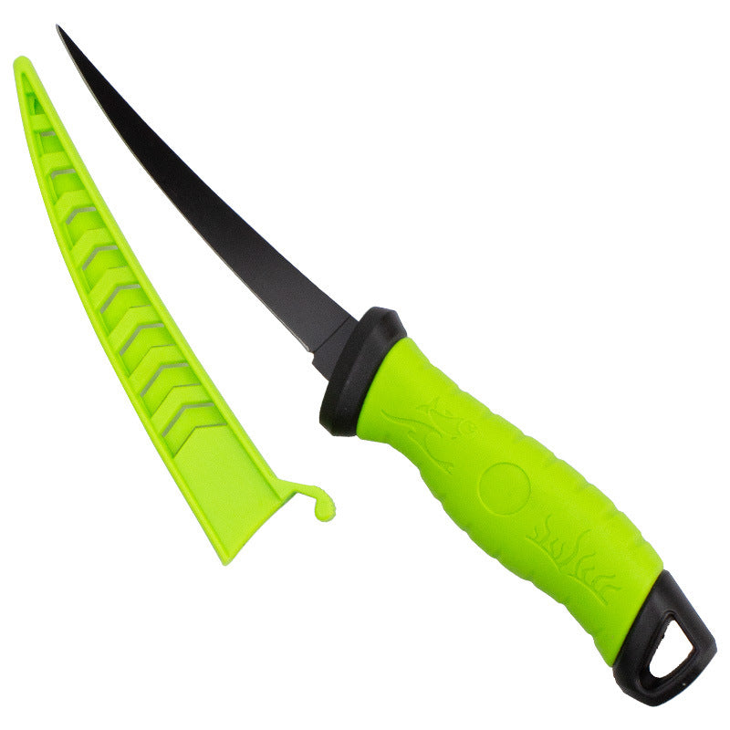Rubber Handle Fishing Fillet Knife